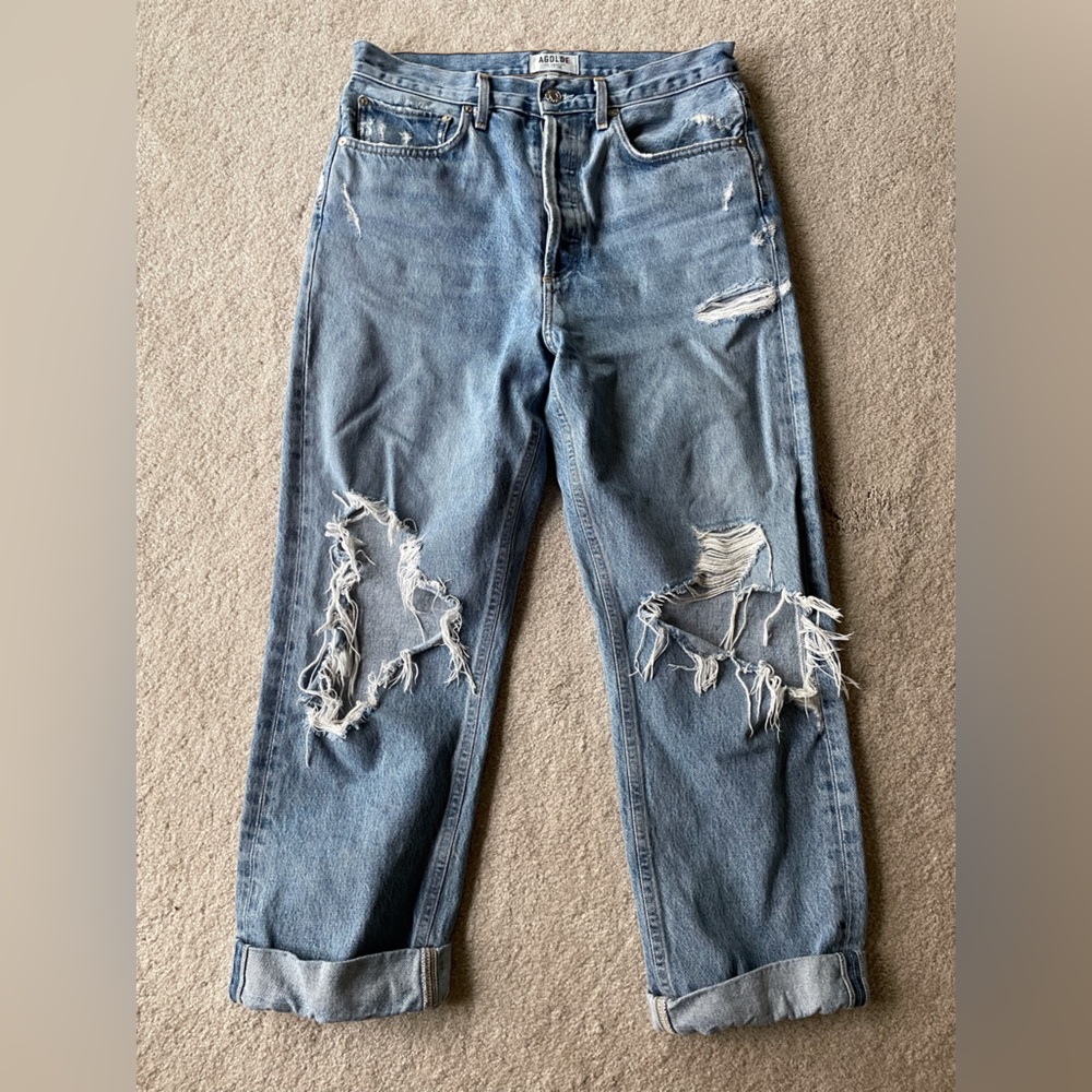 AGOLDE 90’s Mid Rise Loose Fit Size 28